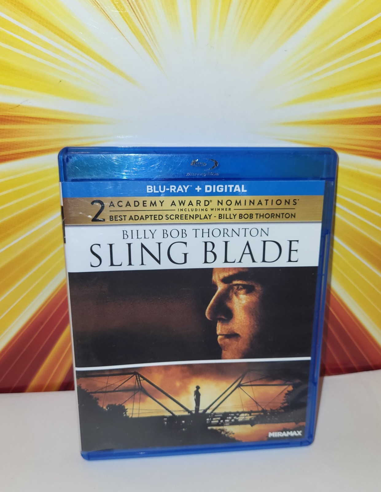 Sling Blade Blu Ray Snapcase Broke But Movie is Good Billy Bob Thorton