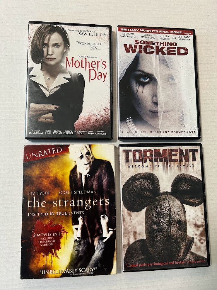 DVD Lot-04, 22 Horror Movies, The Purge, Resident Evil, The Cavern, Mama