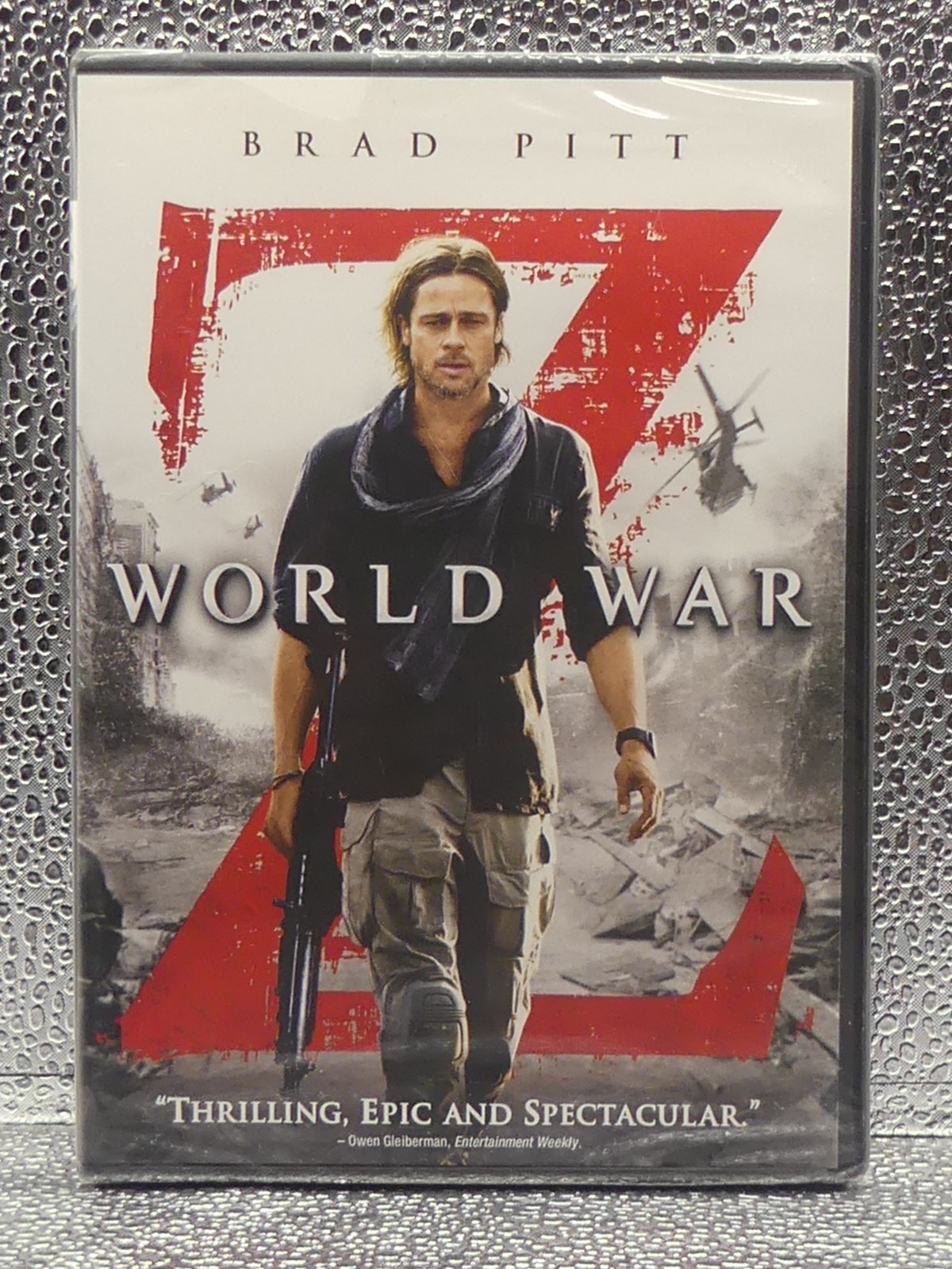 World War Z PG-13 2013 Brad Pitt WS 16:9 Paramount Zombie DVD New Factory Sealed