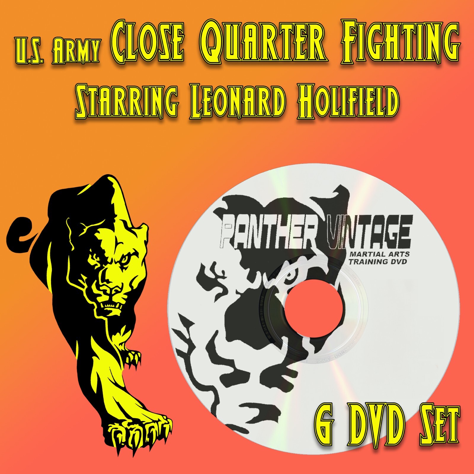 U.S. Army Close Quarter Fighting starring Leonard Holifield (6 DVD Set)