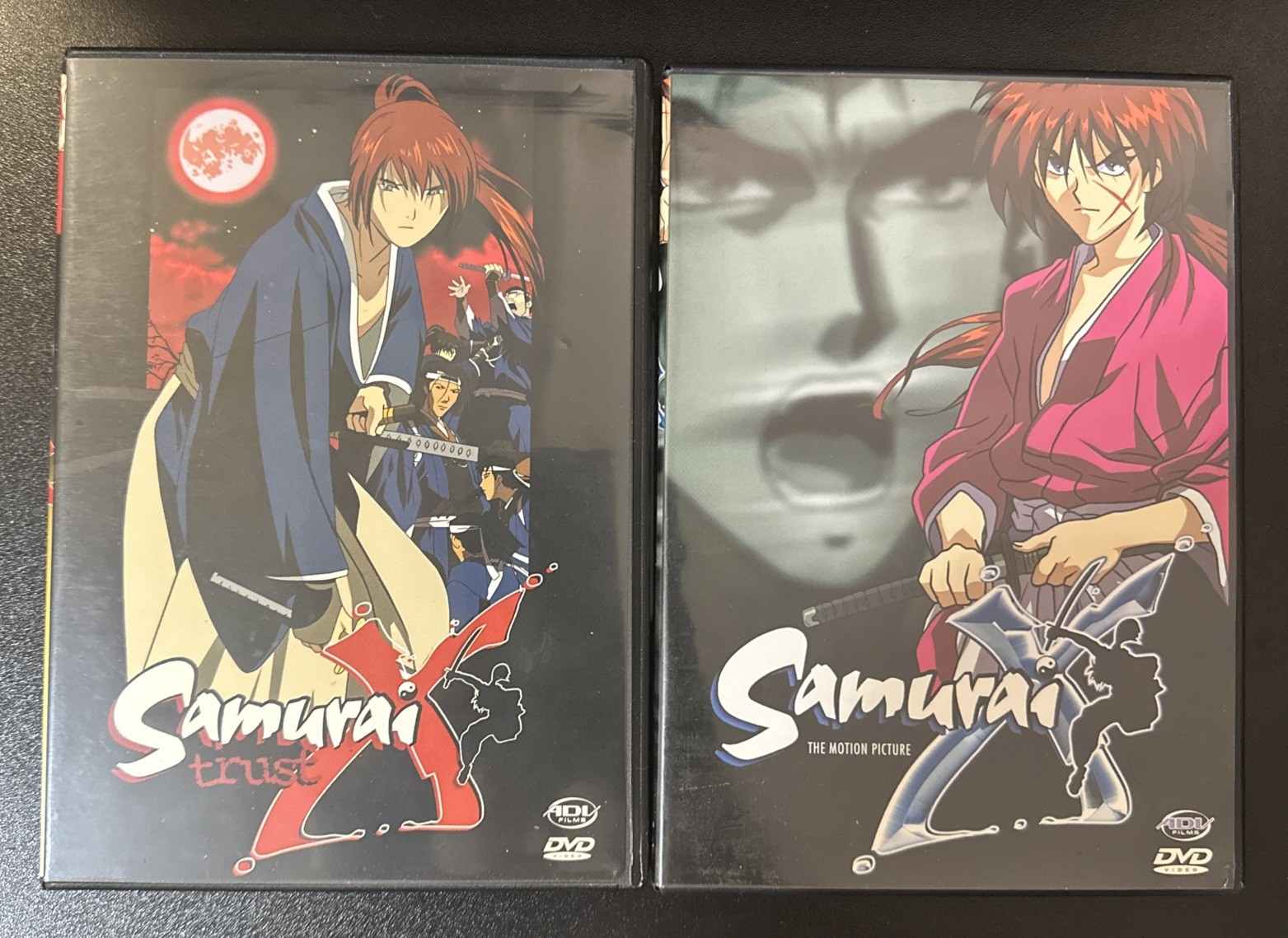 LOT 2x Samurai X – OVA 3: Trust & MOTION PICTURE (DVD, 2000)