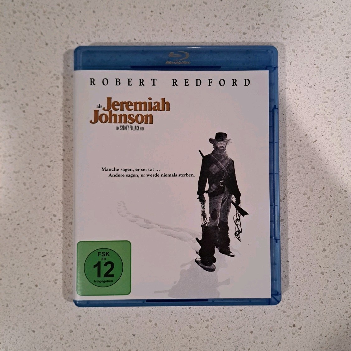 Jeremiah Johnson Blu-ray Movie Robert Redford Sydney Pollack Blu-ray Case