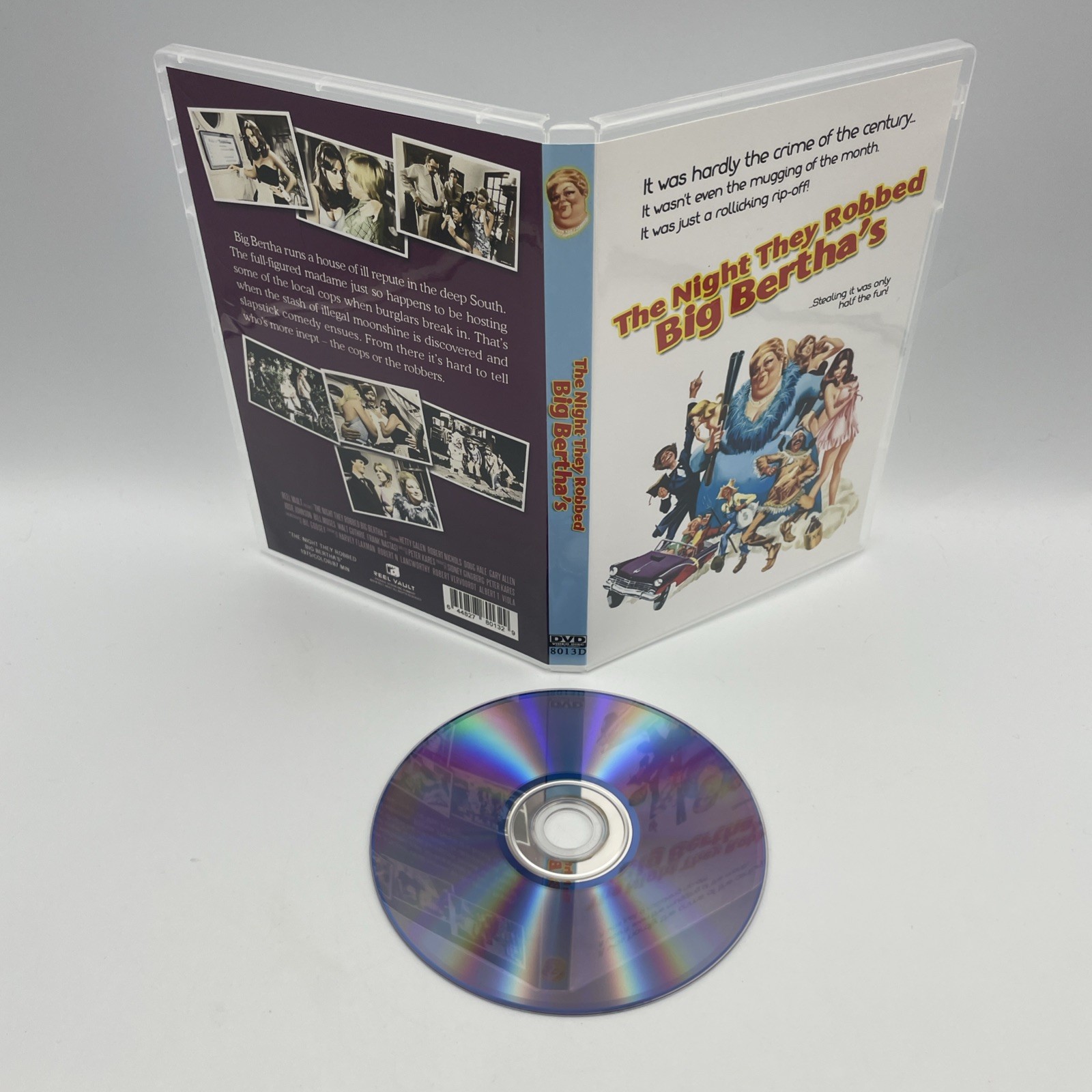 The Night They Robbed Big Bertha’s (DVD, 1975) RARE OOP VG+