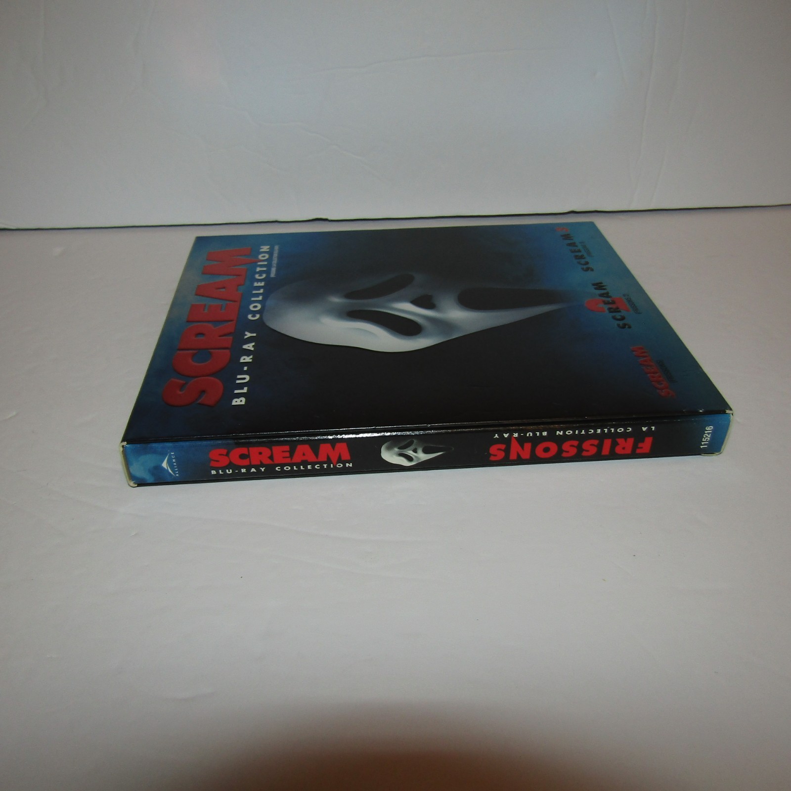 Scream Blu-ray Collection (Blu-ray Disc, 2010, Canadian) Movies 1-3 w/ Slipcover