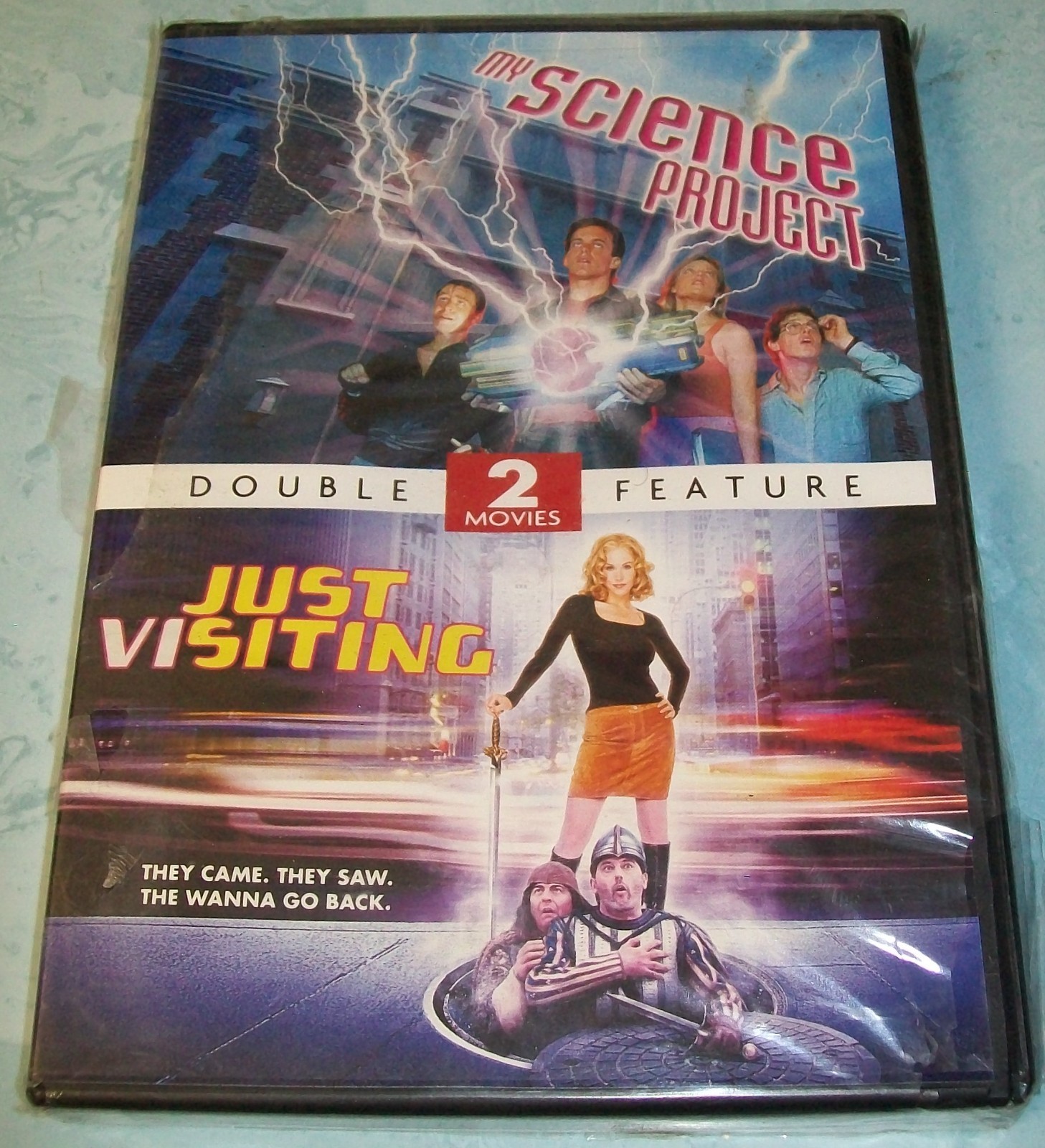 My Science Project/Just Visiting (DVD, 2011) New Unopened! Torn Wrapper