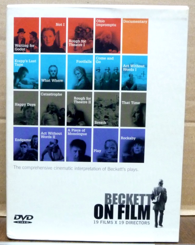 Beckett On Film (DVD Box Set 4 Discs Booklet) 19 Films x 19 Directors Extras OOP