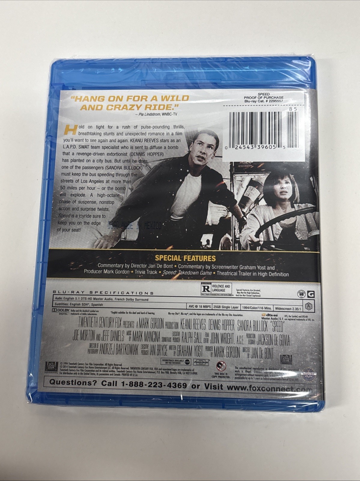 Speed Blu-ray Disc Movie