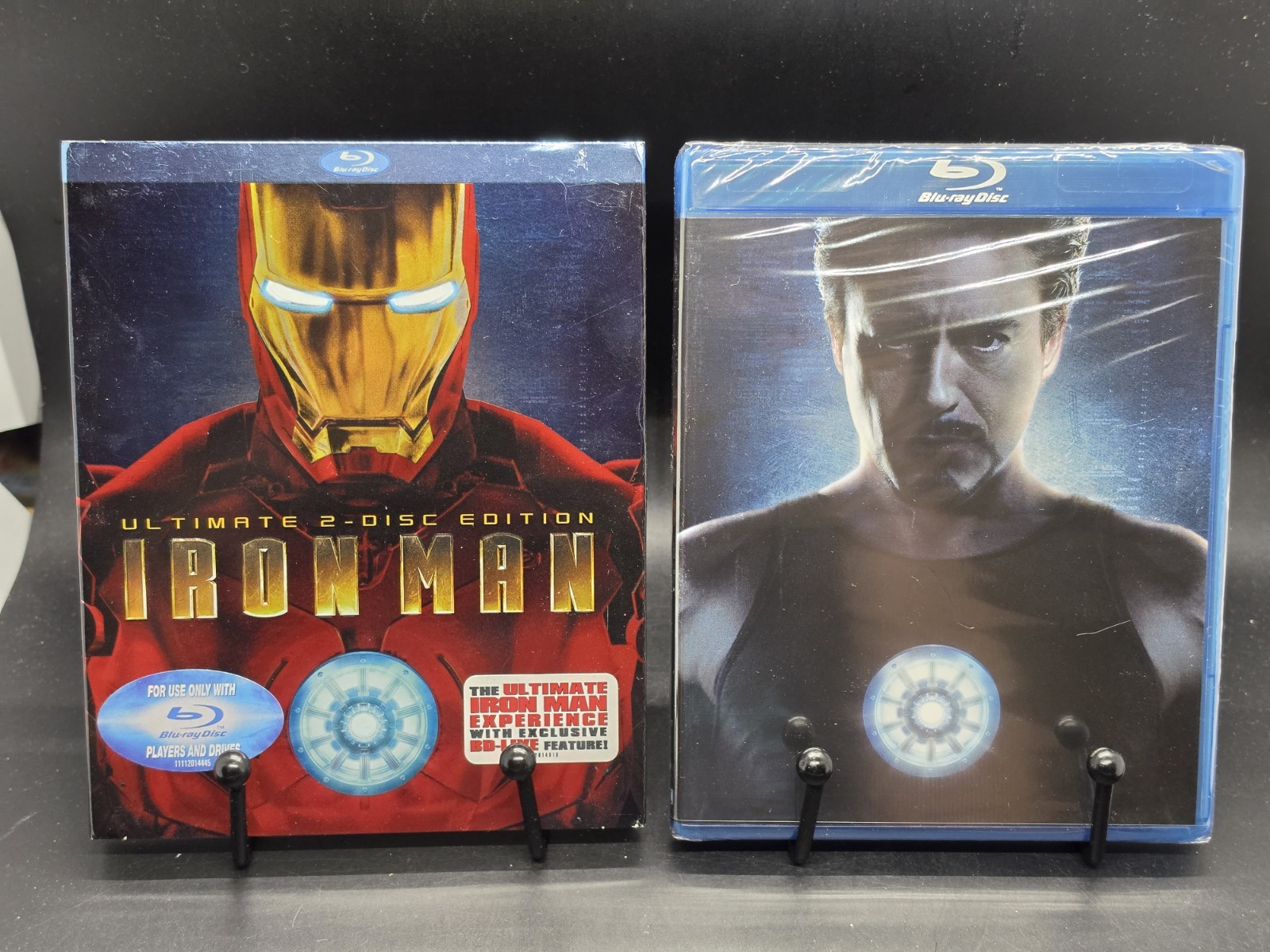 Iron Man (Blu-ray 2 Disc Ultimate Edition With Slipcover) OOP New Sealed Downey