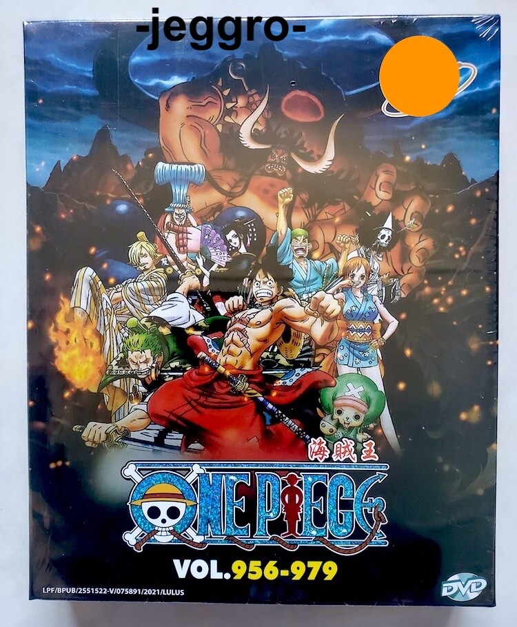 Anime DVD One Piece Vol. 956-979 BOX 31 ENG SUB All Region FREE SHIPPING
