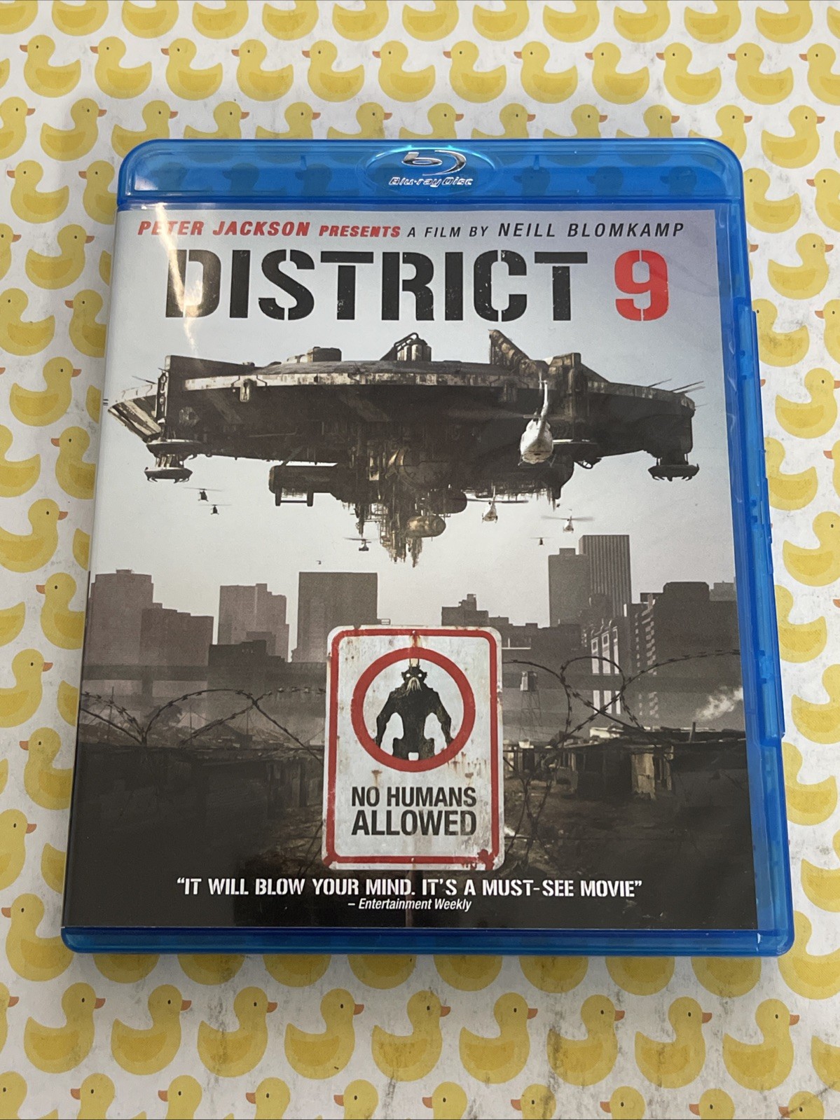 DISTRICT 9 BLU-RAY + DVD COMBO 2009 neill blomkamp peter jackson south africa