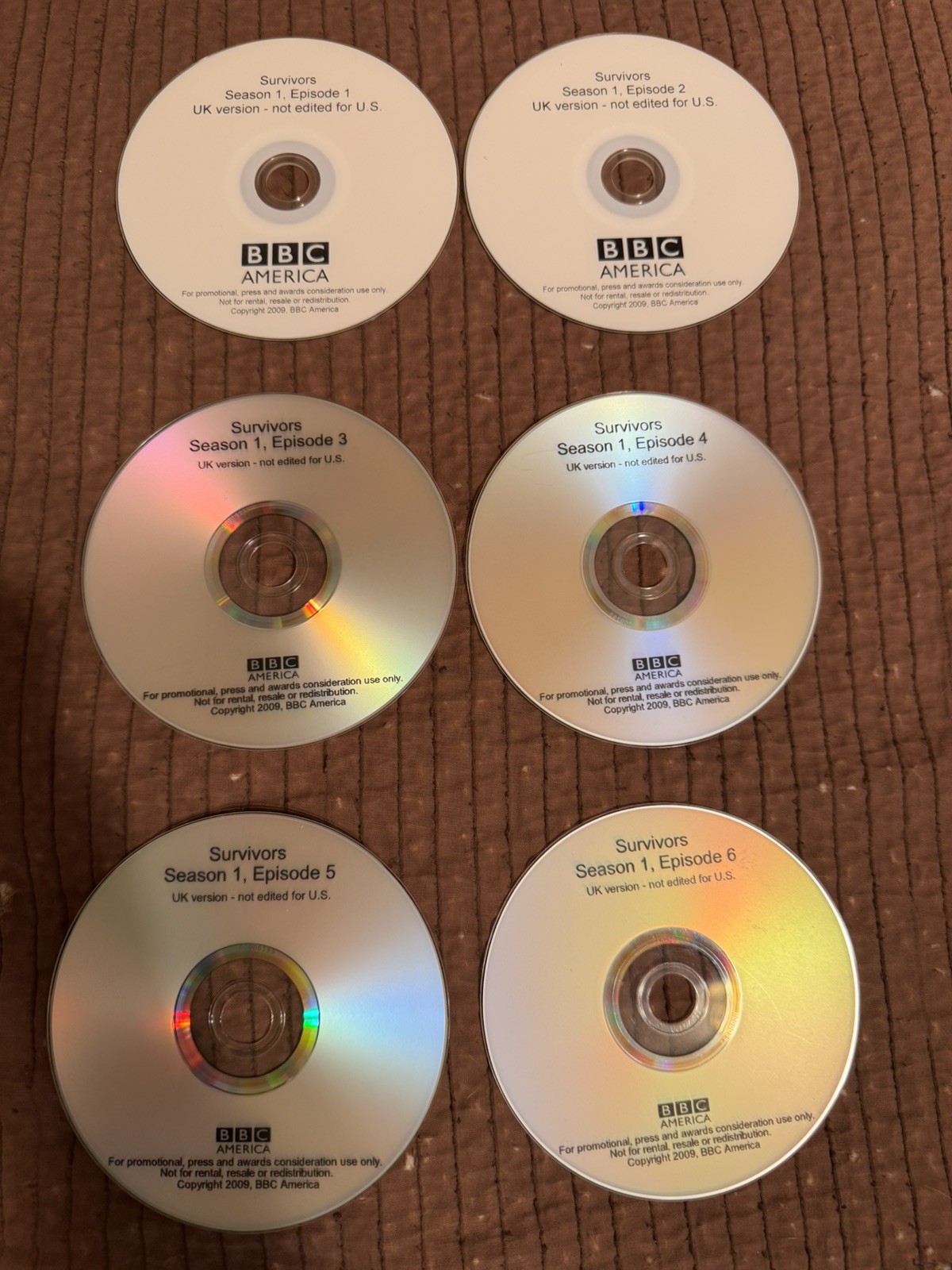 Survivors: Season 1 (1-6) BBC Series 1975-1977 (6-Disc DVD Set) – RARE!!