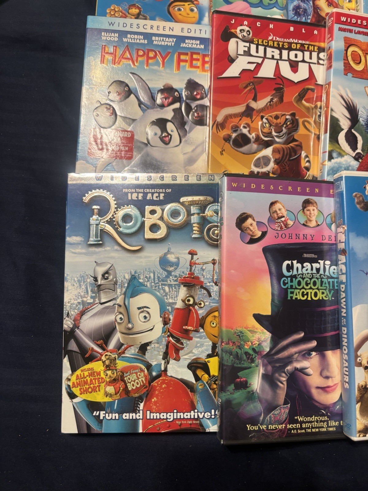 Family & Kids DVD Lot (12 Movies) – Animated & Live Action