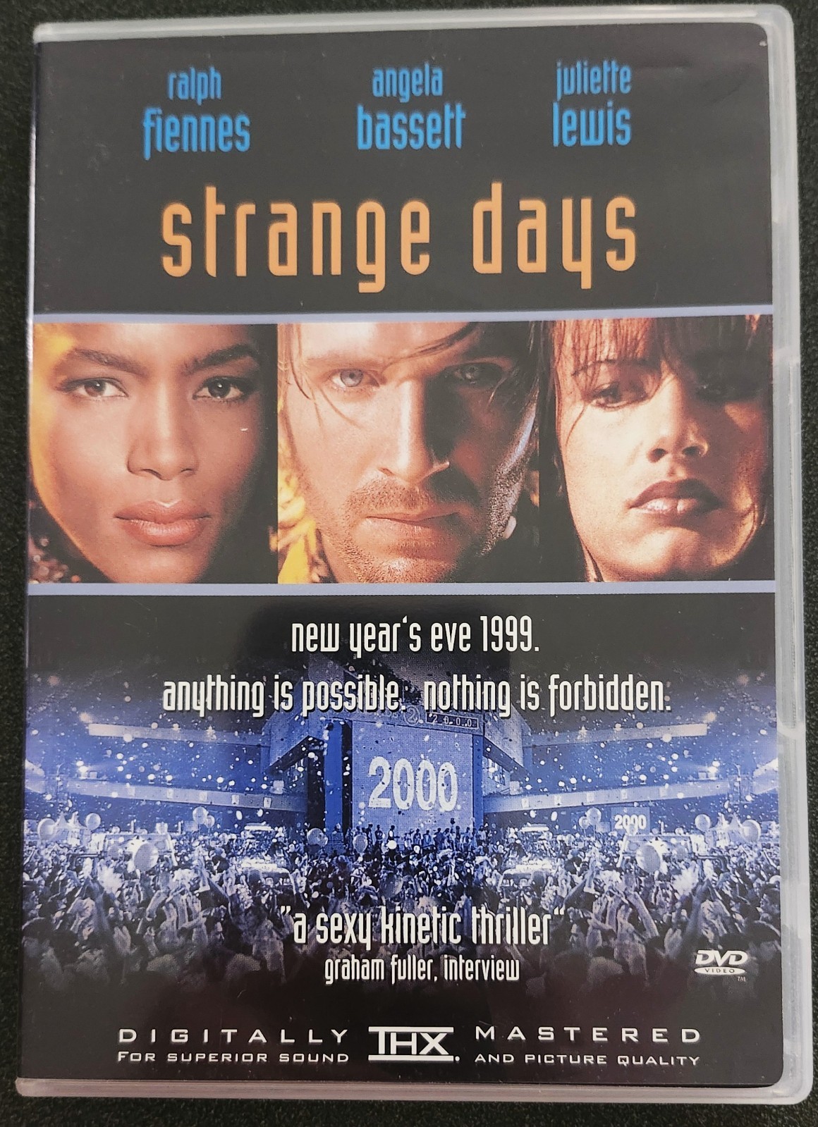 STRANGE DAYS (DVD 1995) Ralph Fiennes – Angela Bassett – Juliette Lewis