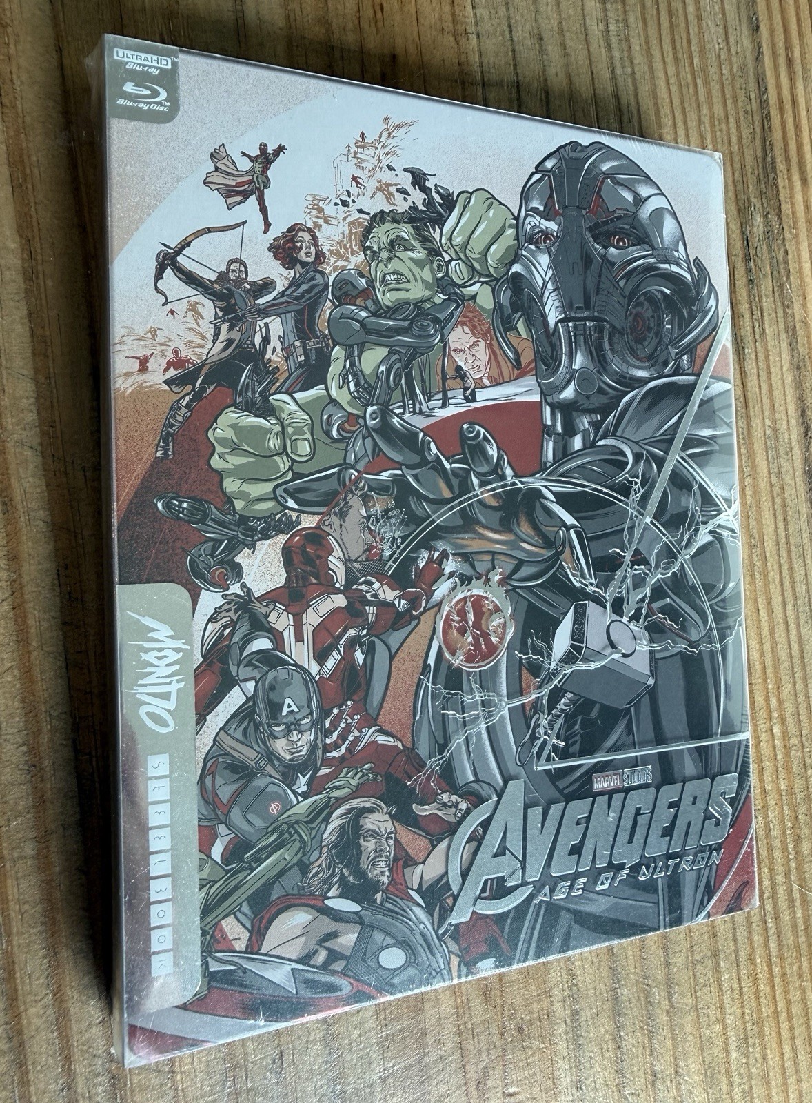 Avengers: Age of Ultron (4K Ultra HD/Blu-ray, 2015) Mondo X #53 Steelbook