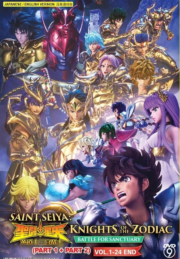 Saint Seiya: Knights of the Zodiac – Battle for Sanctuary (Vol.1-24End)- Eng Dub