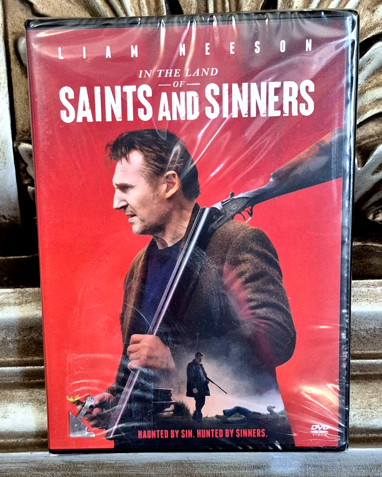 IN THE LAND OF SAINTS AND SINNERS (DVD, 2024, New / Sealed) Liam Neeson