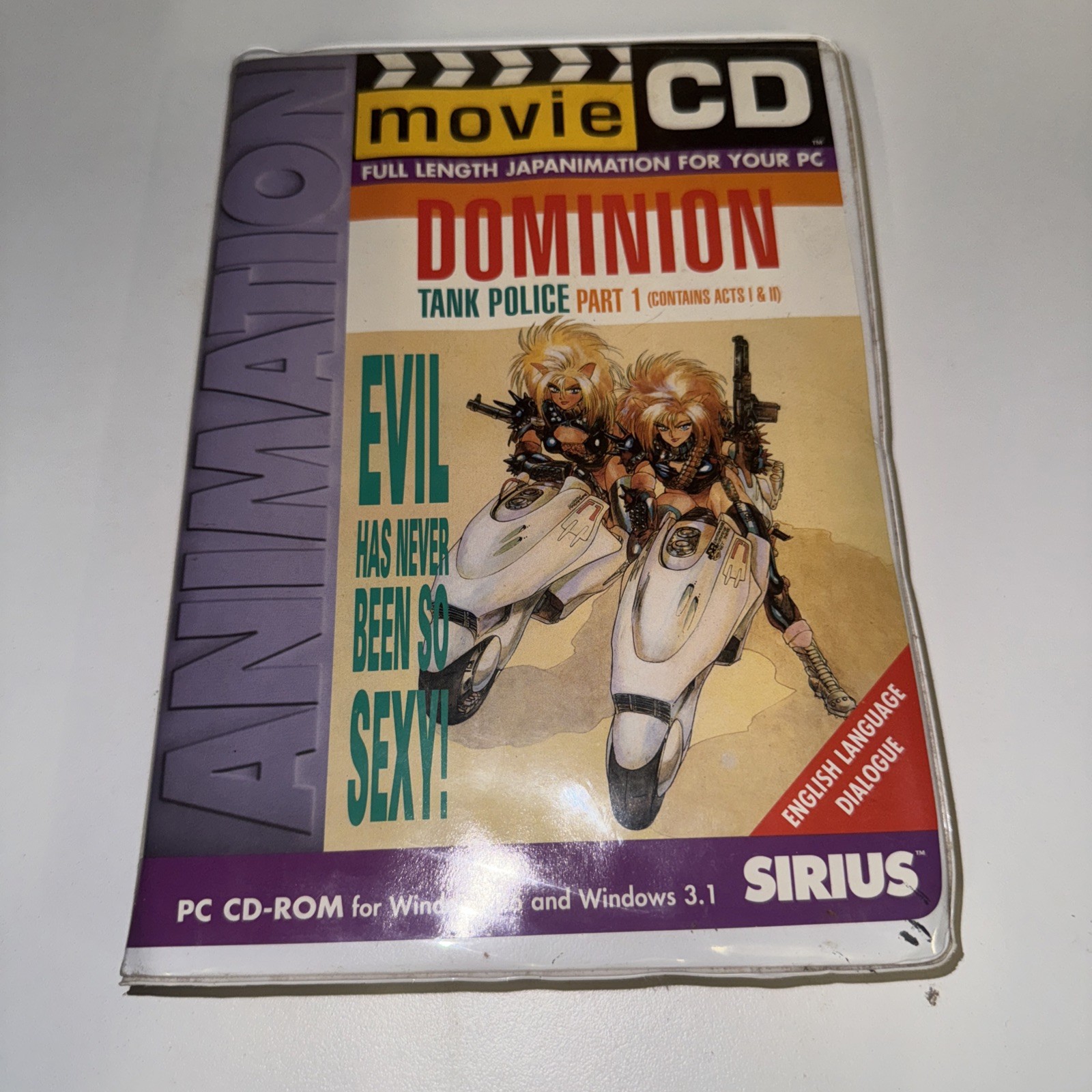 Rare DOMINION TANK POLICE Part 1 Acts I & II Sirius CD-ROM 1992