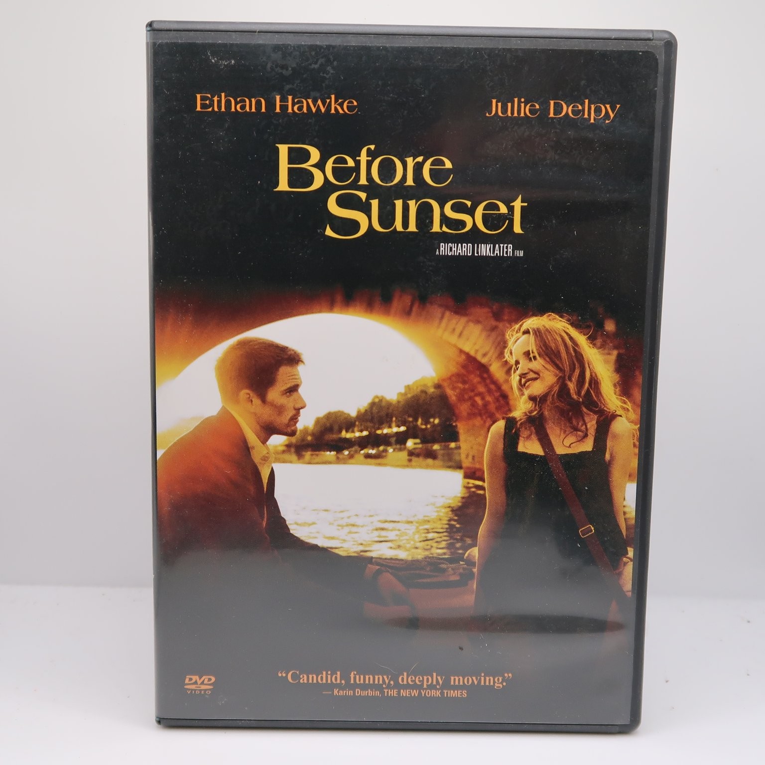 Before Sunset DVD 2004 Ethan Hawke Julie Delpy Richard Linklater Film