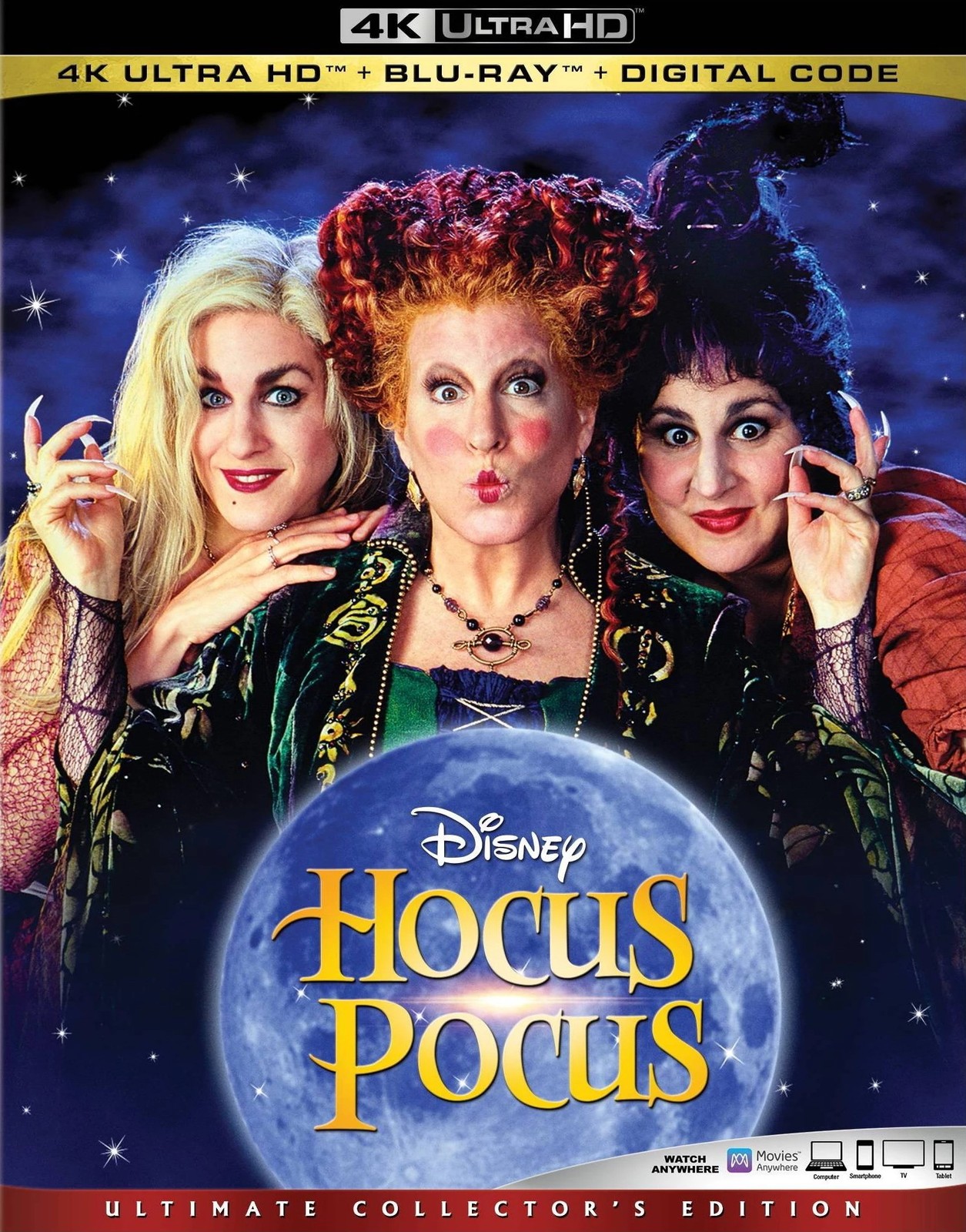 Hocus Pocus (4K / Blu-ray + Digital) NEW