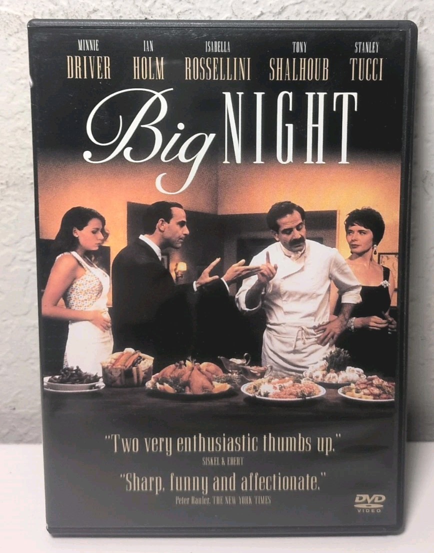 Big Night (DVD, 1996) Stanley Tucci B365