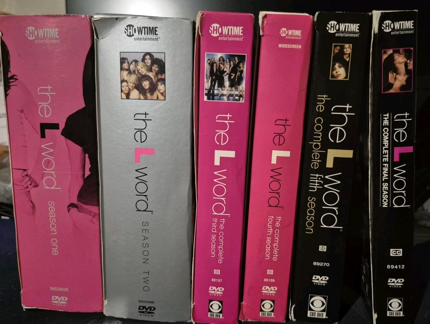 The L Word DVD Seasons 1-5 & Final Season Complete Box Sets Showtime TV Drama