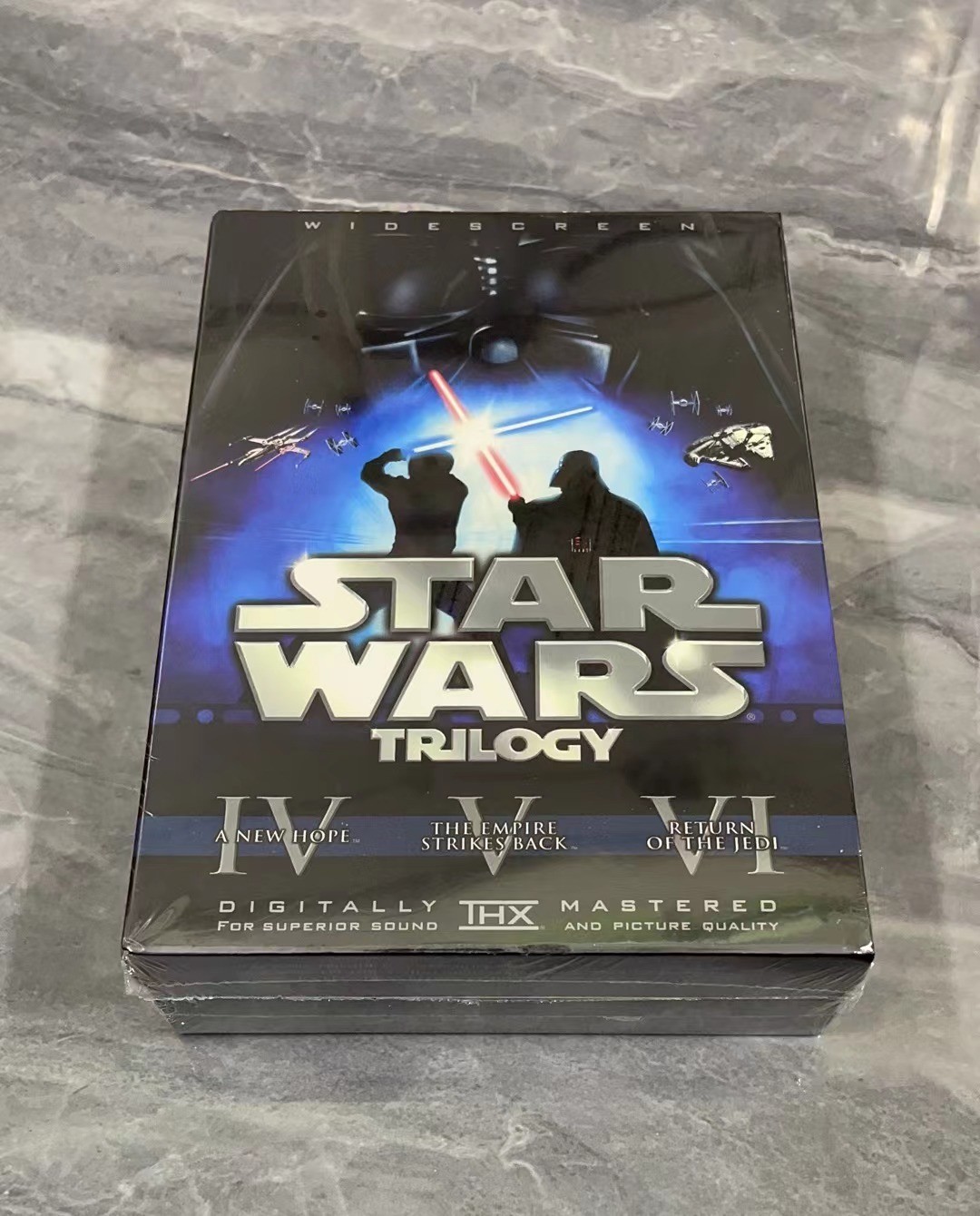 Star Wars Trilogy & Star Wars Prequel Trilogy 1-6 (DVD 12-Discs) New Sealed