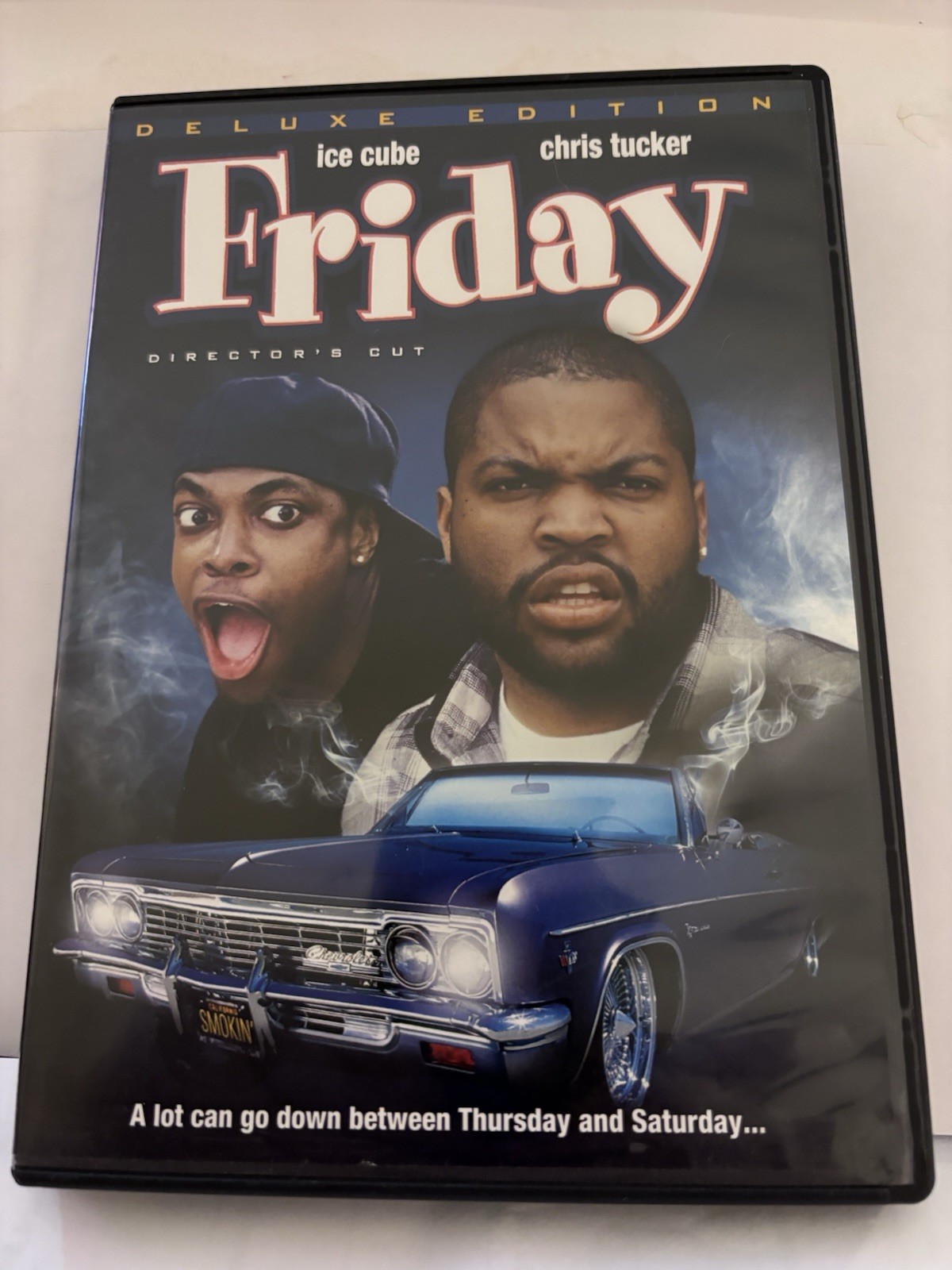 Friday Deluxe Edition Director’s Cut DVD Ice Cube Chris Tucker F. Gary Gray New…