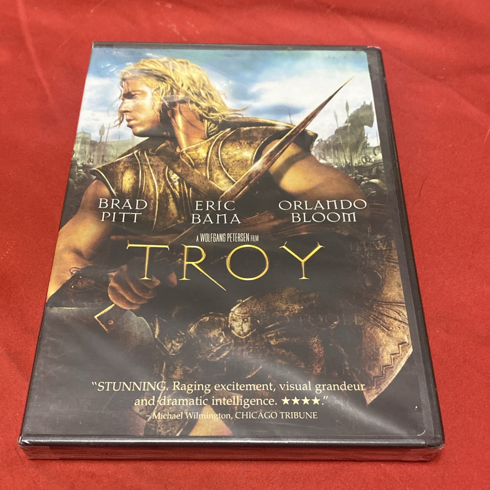 Troy (Widescreen DVD, 2009) Brad Pitt Eric Bana Orlando Bloom *SEALED*