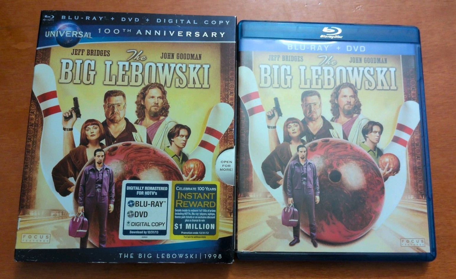 The Big Lebowski Blu-ray Joel Coen Ethan Coen Jeff Bridges John Goodman