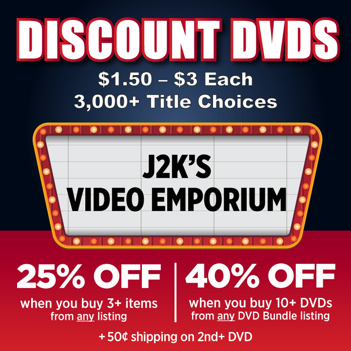 Discount DVDs ($1.50-$3 ea, Titles: #-Bel) *BUILD YOUR OWN BUNDLE & SAVE*