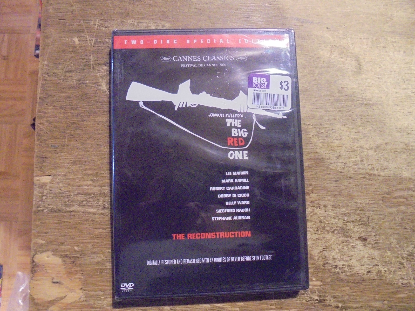 The Big Red One The Reconstruction DVD Sealed New Movie War Classics 2 Disc