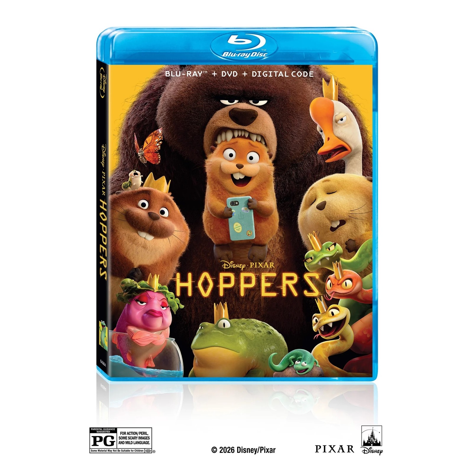 Hoppers (Blu-ray + Digital) NEW