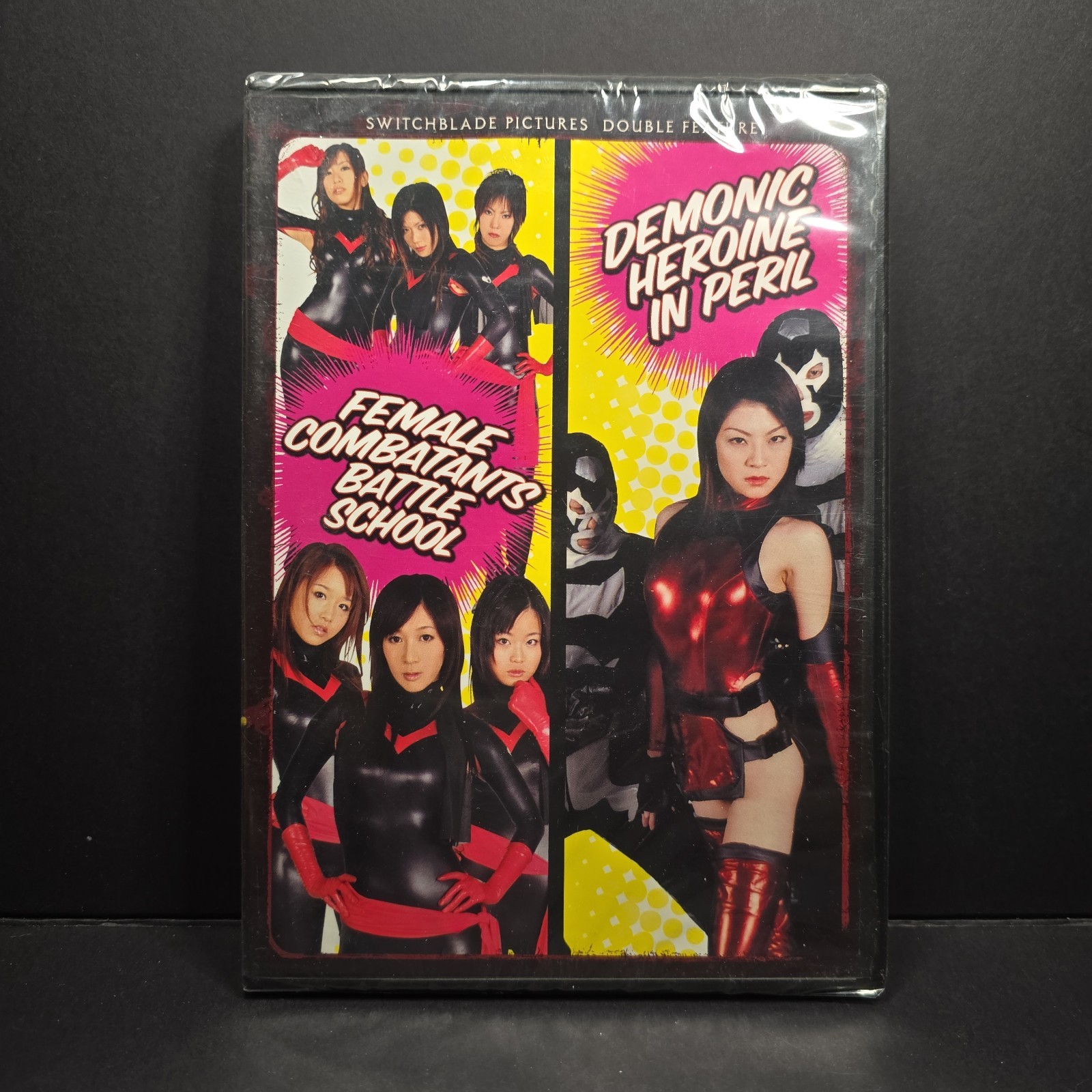 NEW Female Combatants Battle School/Demonic Heroine in Peril (DVD 2010) RARE OOP