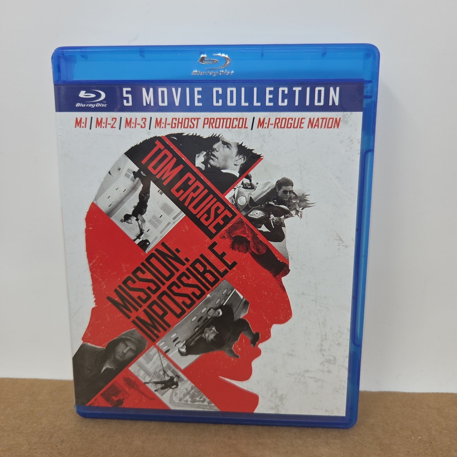 Mission: Impossible: 5 Movie Collection (Blu-ray) Tom Cruise 5 Disc Set