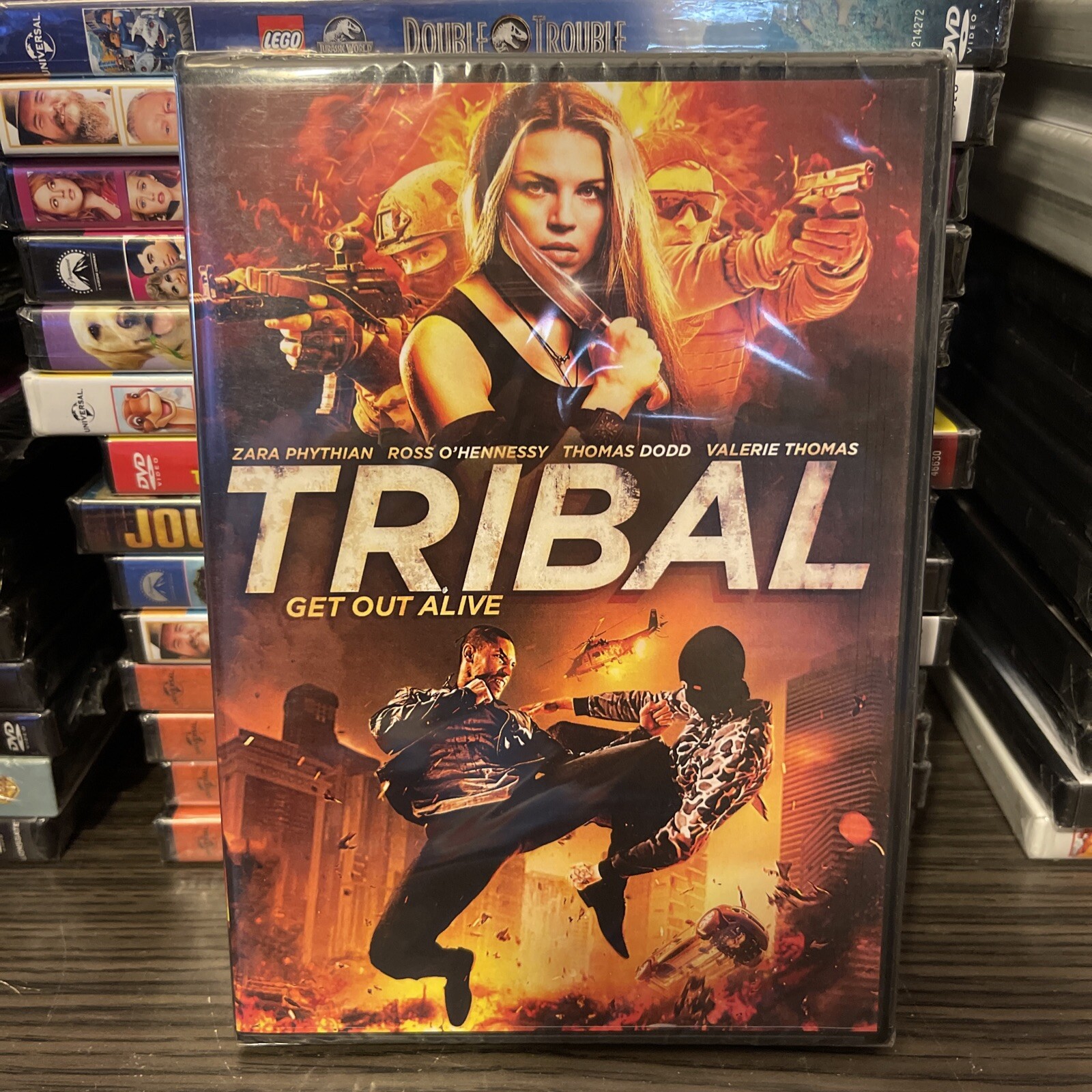 BRAND NEW Tribal Get Out Alive DVD brand new .Free Shipping