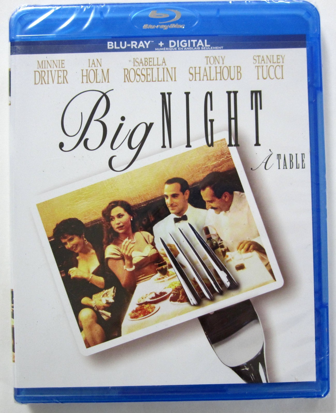 Big Night a Table NEW SEALED Blu-Ray MOVIE Gourmet Experience