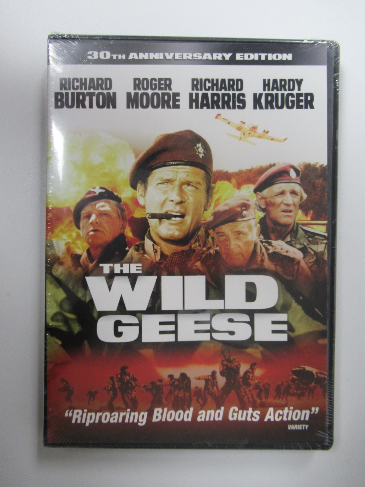 Sealed The Wild Geese (1978 DVD) Roger Moore Richard Burton