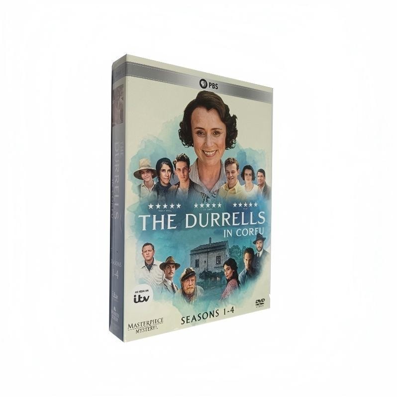 The Durrells In Corfu The Complete Series Season 1-4 DVD 8-Disc Region 1 US New