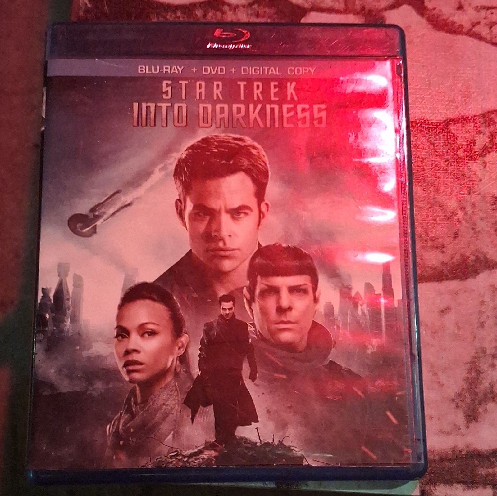 Paramount Star Trek Into Darkness Blu-ray PG-13 2013 J.J. Abrams Digital