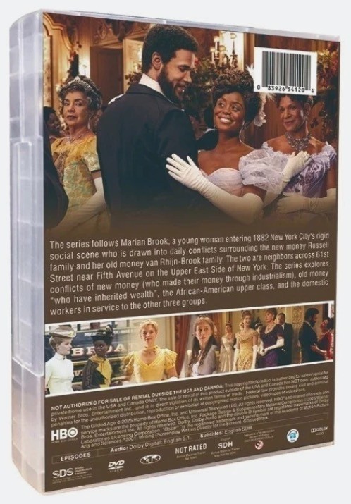 NEW-TV Series Box Set Seasons 1-3 The Gilded Age (DVD, 9-Disc) New & Sealed～
