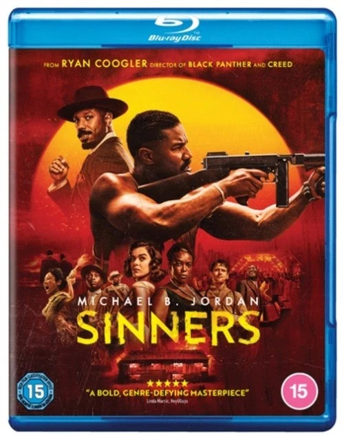 Sinners (2025) Blu-ray [Region Free] Michael B. Jordan Movie – NEW