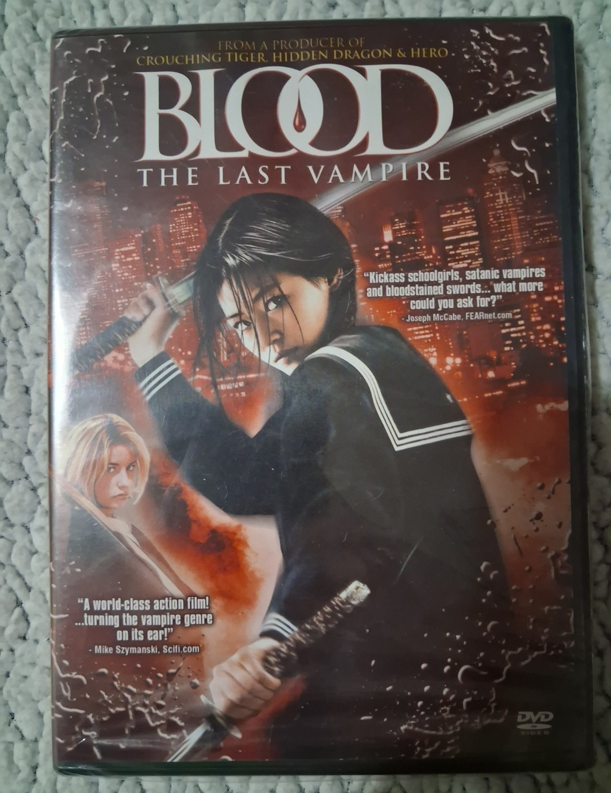 Sony Pictures Blood: The Last Vampire (R) DVD 2009 89 Min 2.35:1 Featurettes