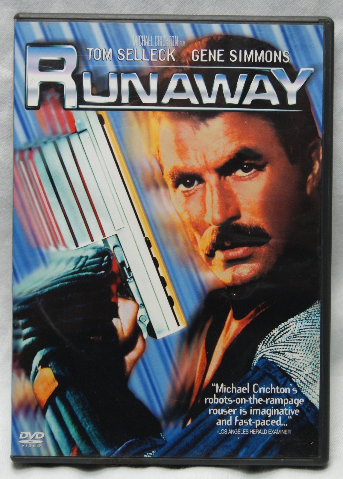 Runaway (DVD, 1984) Tom Selleck Gene Simmons widescreen