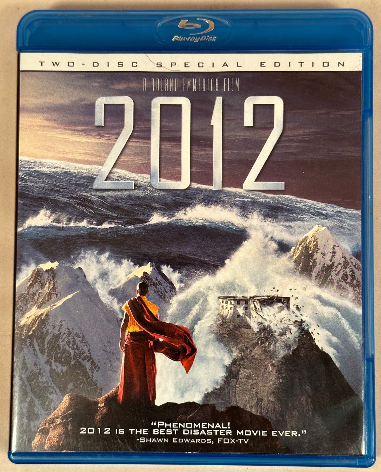 2012, Blu-Ray + Special Features + Digital Copy (3 Disc Set) (2009)