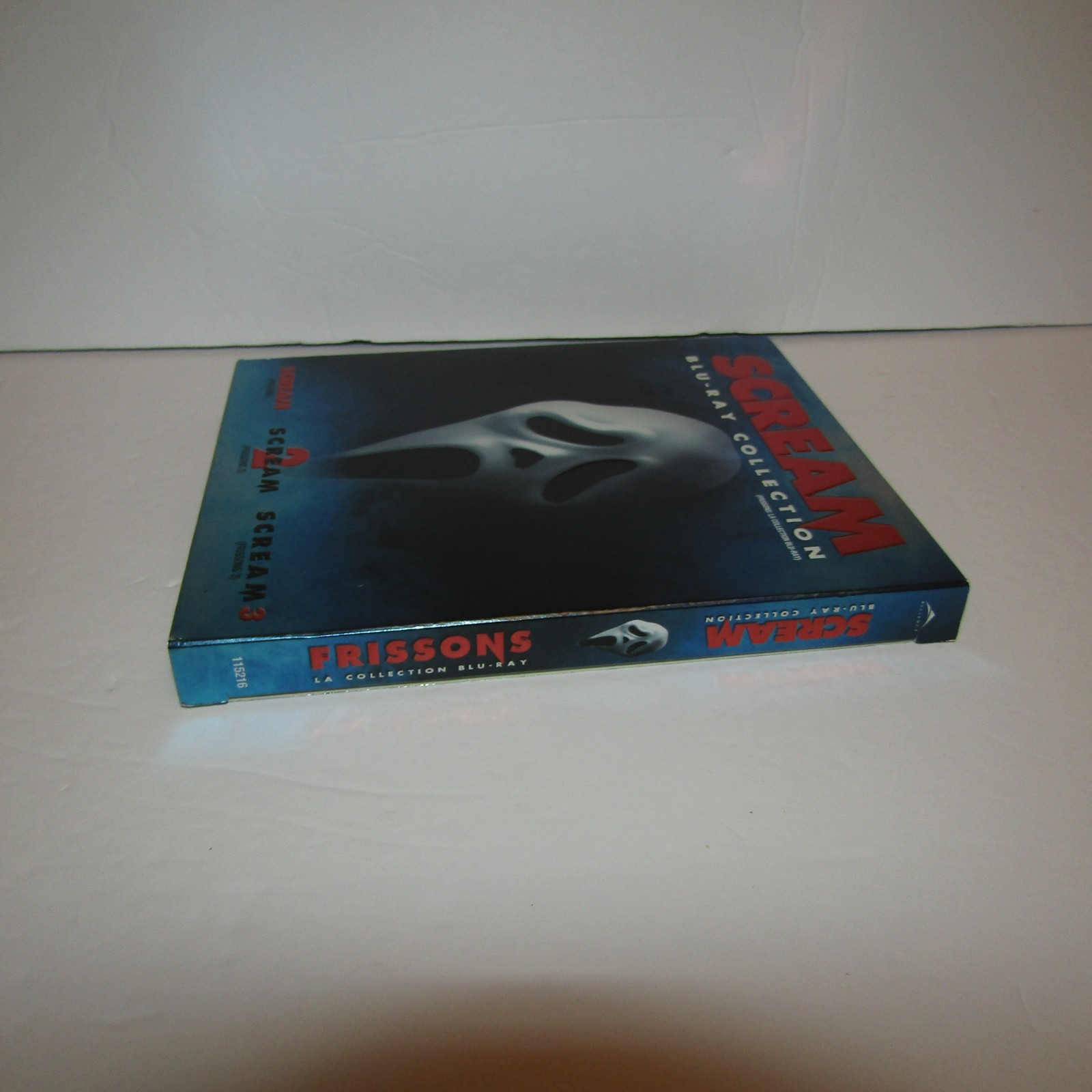 Scream Blu-ray Collection (Blu-ray Disc, 2010, Canadian) Movies 1-3 w/ Slipcover