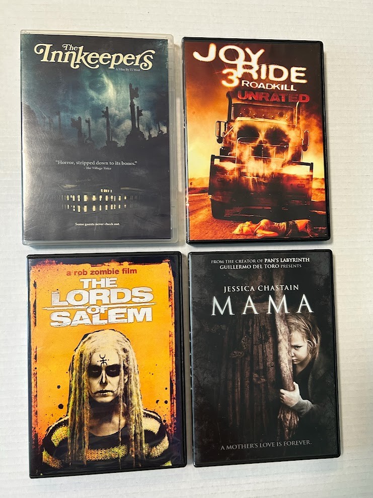 DVD Lot-04, 22 Horror Movies, The Purge, Resident Evil, The Cavern, Mama
