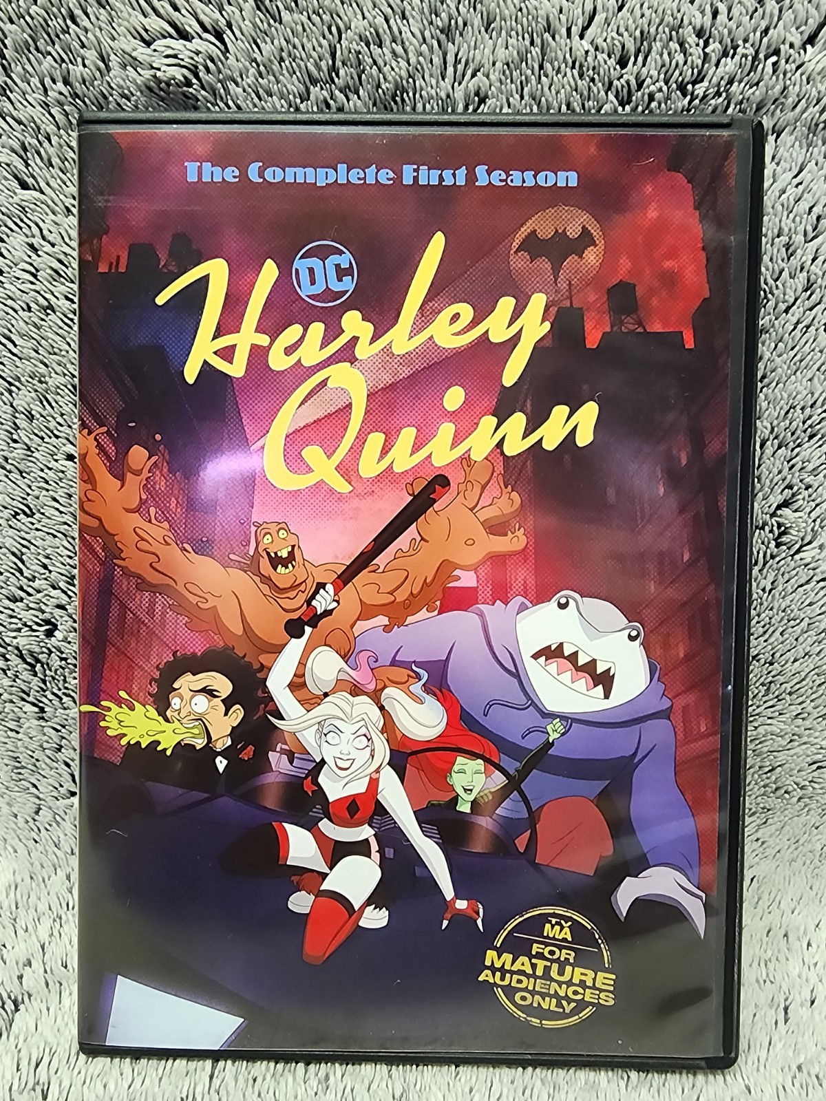 DC Harley Quinn DVD Series 1 & 2 ~ DC Batman And Harley Quinn Movie TVMA EUC