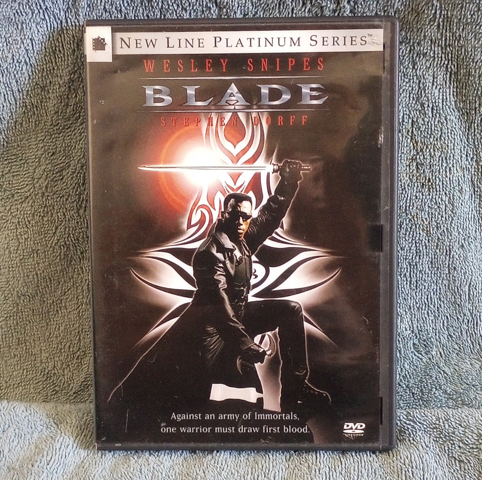 New Line Home Video Blade DVD Platinum Edition Wesley Snipes Widescreen R Action