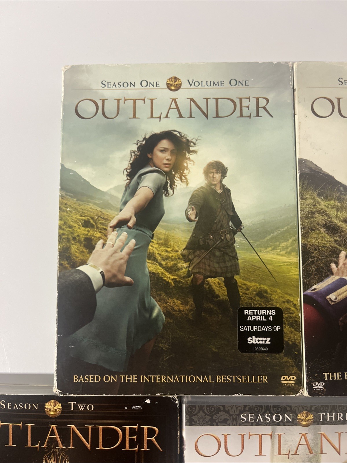 Outlander Seasons 1-6 Lot of DVD’s Historical Fantasy Drama Adventure Romantic