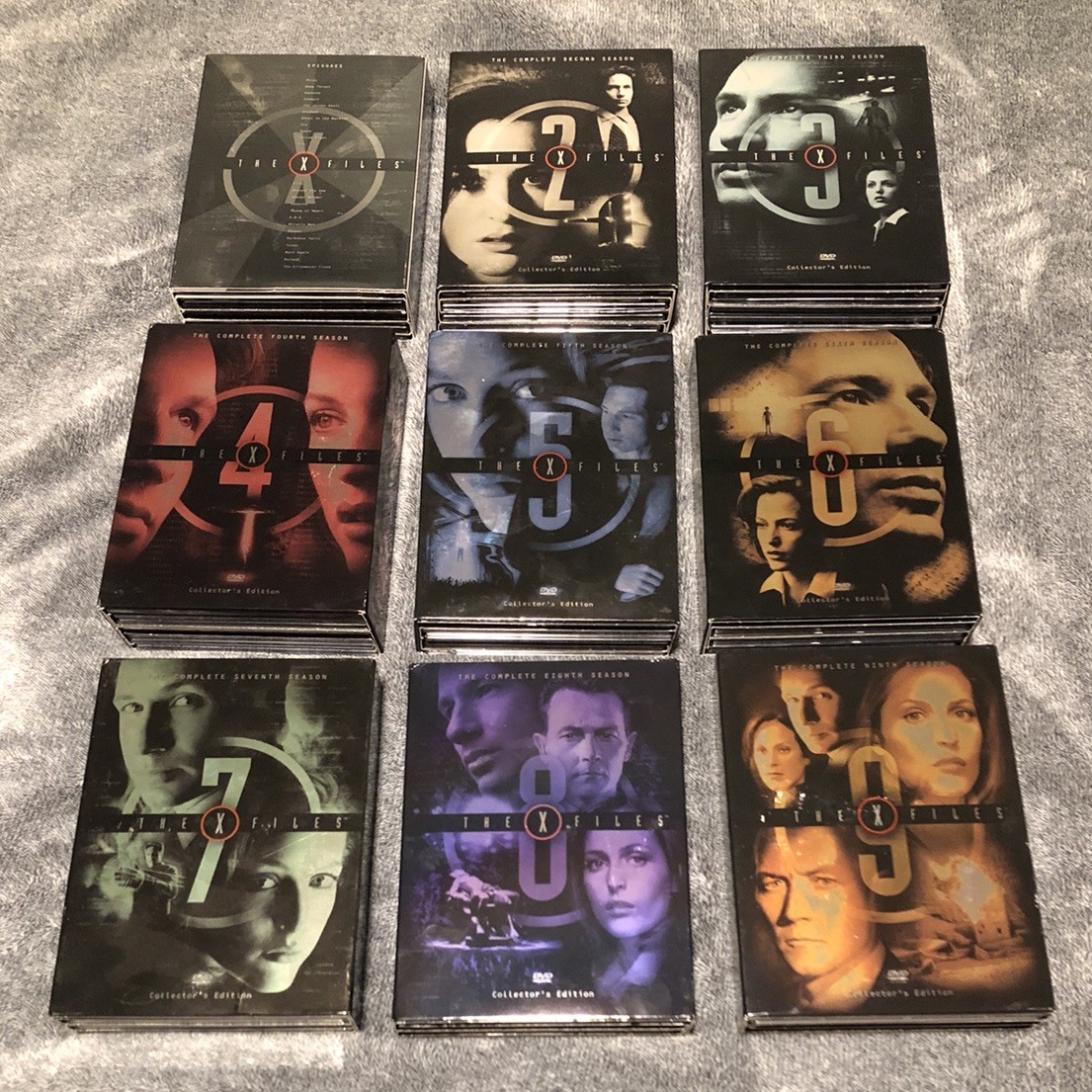 The X-Files: The Complete Series Seasons 1-9 (DVD) Box Sets Lot Fox TV Sci-Fi